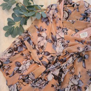 Sienna Sky Sheer Tie Jumpsuit